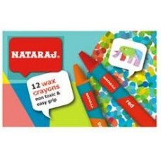 Пастел восъчен Nataraj 12 цвята/ 6см. Пастел восъчен Nataraj 12 цвята/ 6см.