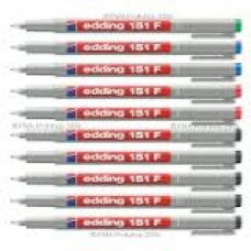 Тънкописец перманентен E-151 OHP F- черен