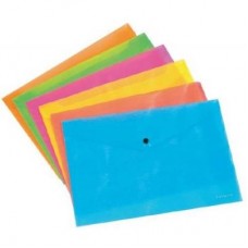 Папка с копче А4 Erich Krause neon