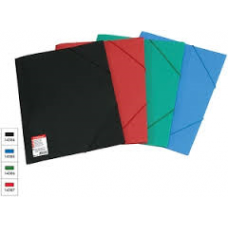 Папка с ластик  А4 Erich Krause -синя