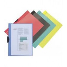 Папка А4 с щипка -червена