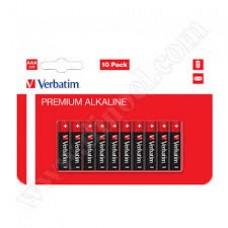 Батерия алкална Verbatim AAA опак. 10 бр.