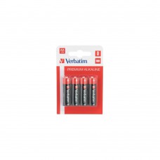 Батерия алкална Verbatim AAA опак. 4 бр.
