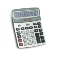Калкулатор, 12 разр., 190х145 мм, check/correct, метален 
