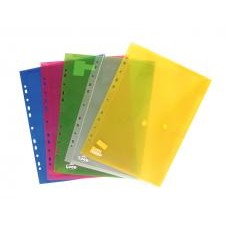 Папка с копче и перфорация А4 - червена Папка с копче и перфорация А4 - червена