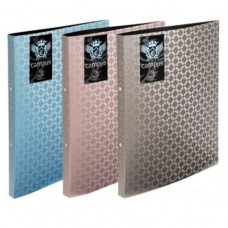 Папка с 2 ринга  Campus 20mm PP A4 mix