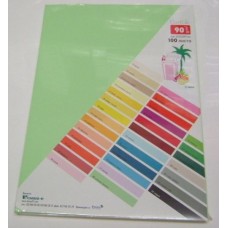 Цветна хартия Карибик 90гр. Nо 80 мл. зелен