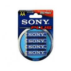 Батерия Sony алкална 1.5V AA LR6 plus 4 Батерия Sony алкална 1.5V AA LR6 plus 4
