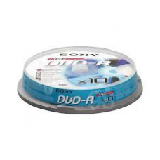 Диск Sony  DVD-R  4.7GB 16x - 10 шпиндел